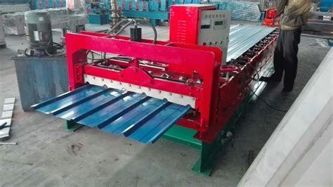 metal roof sheet forming machine|roll former metal roofing.